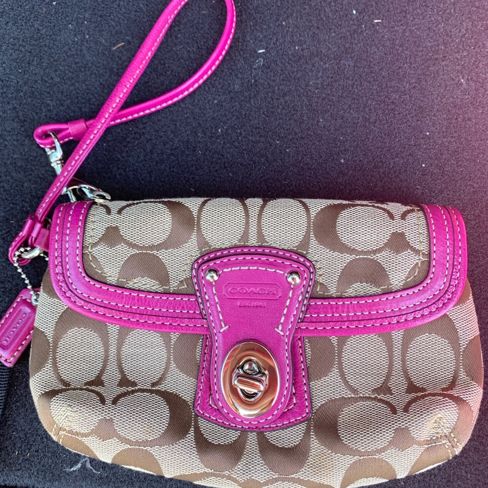 Coach wristlet